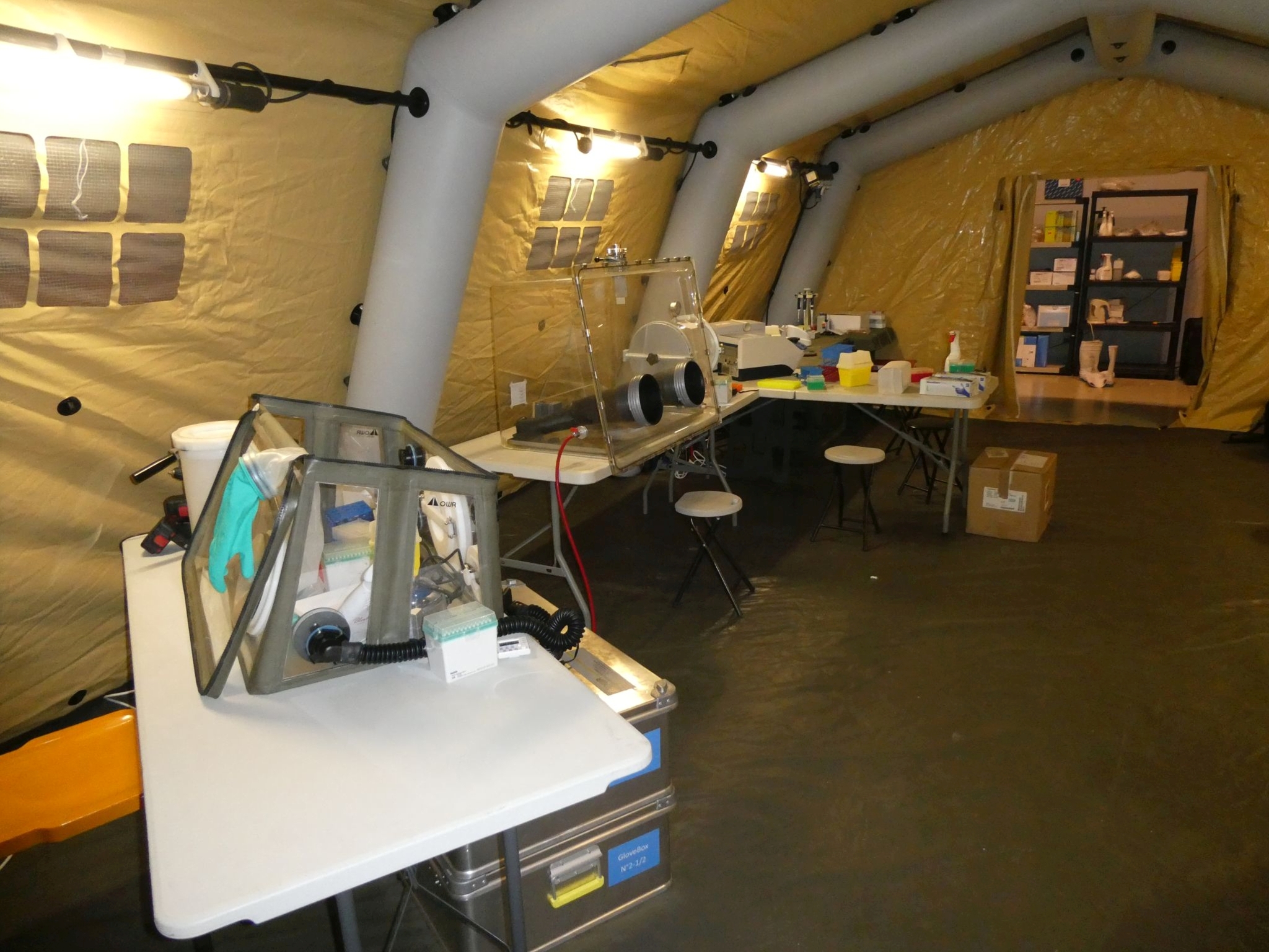 Global Mobile Lab field deployment